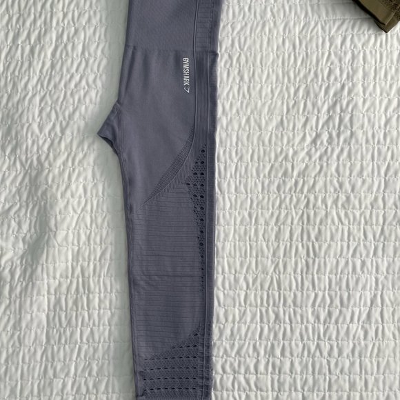 Gymshark Energy+ Seamless Cropped Legging - Steel Blue - Picture 5 of 5